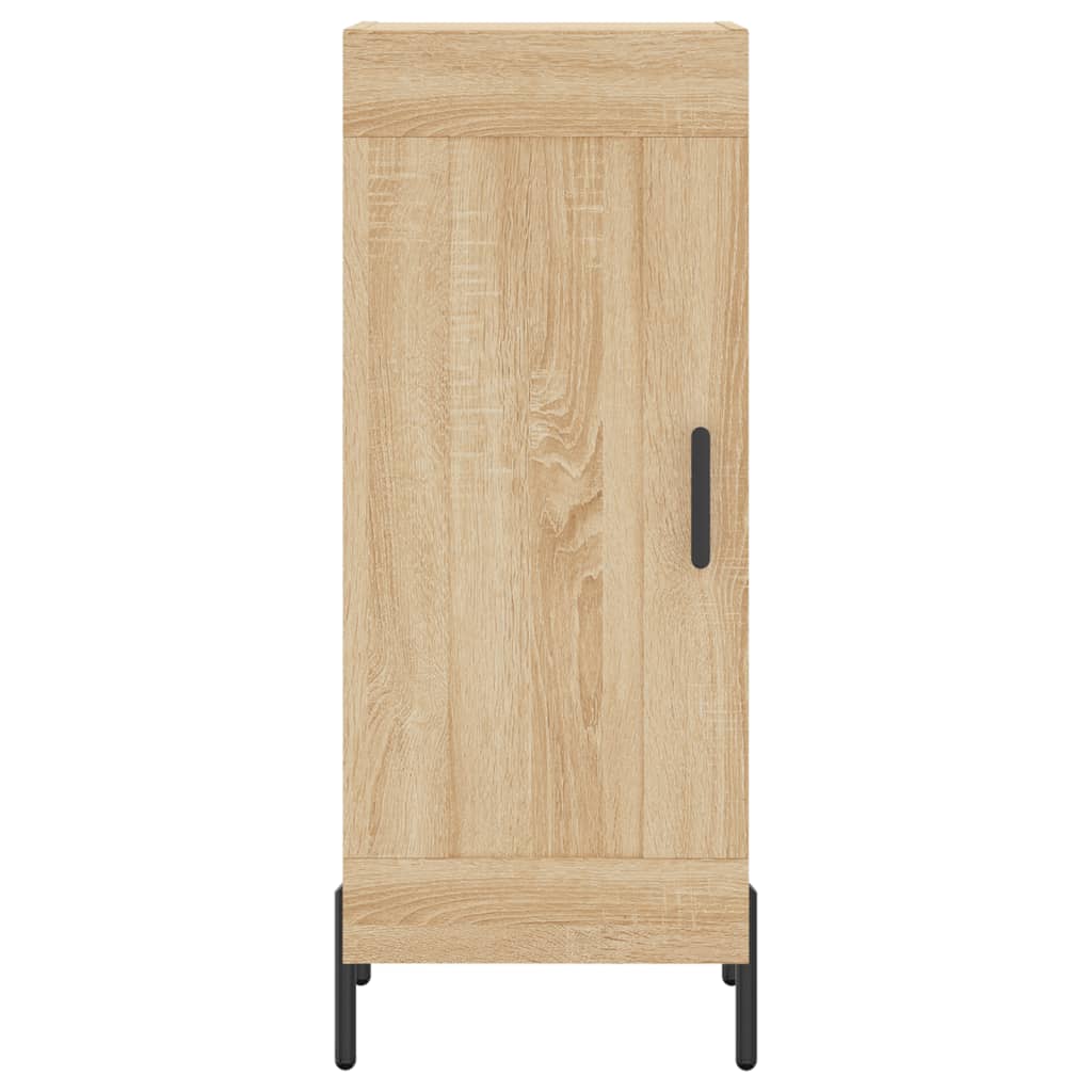 vidaXL Dulap înalt, stejar sonoma, 34,5x34x180 cm, lemn prelucrat