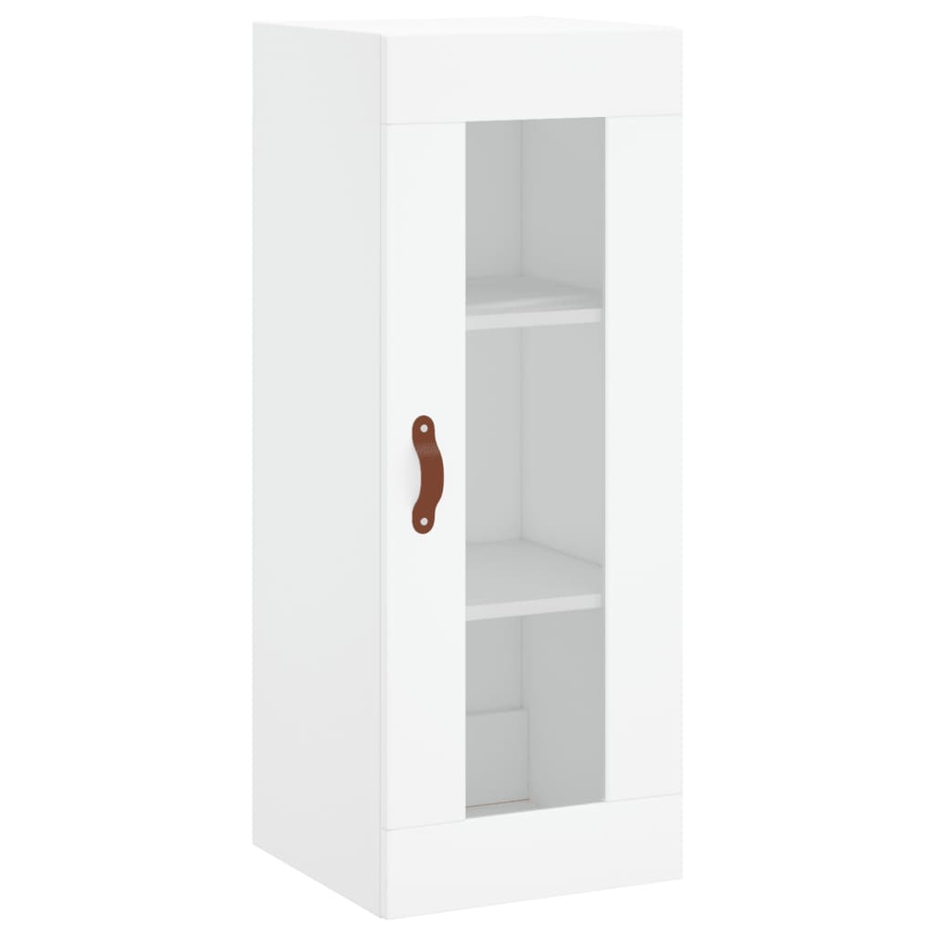 vidaXL Dulap înalt, alb, 34,5x34x180 cm, lemn prelucrat vidaXL Dulap înalt, alb, 34,5x34x180 cm, lemn prelucrat