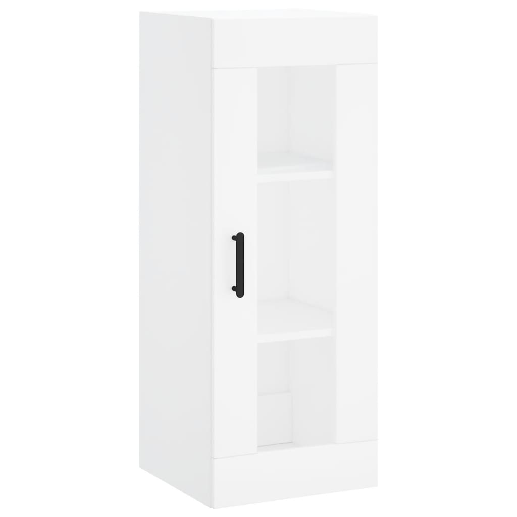 vidaXL Dulap înalt, alb, 34,5x34x180 cm, lemn prelucrat vidaXL Dulap înalt, alb, 34,5x34x180 cm, lemn prelucrat