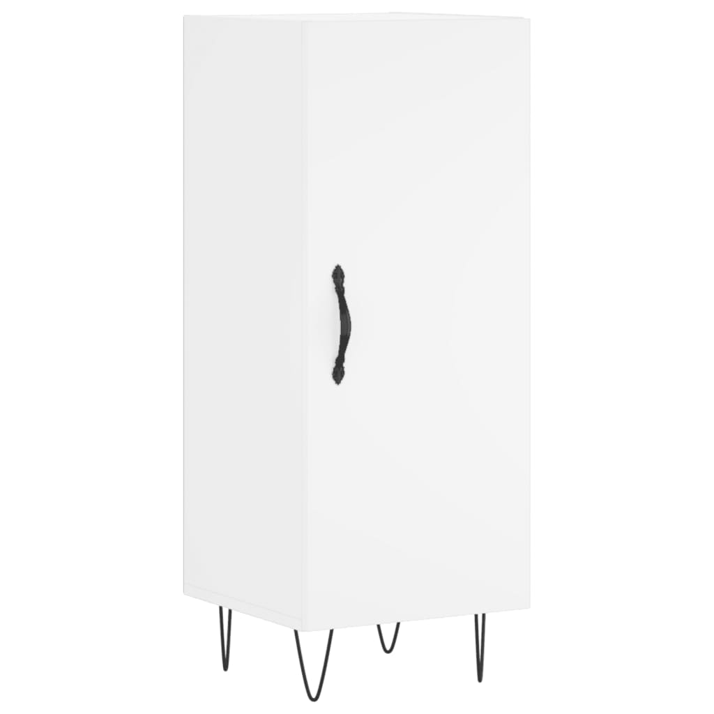 vidaXL Dulap înalt, alb, 34,5x34x180 cm, lemn prelucrat vidaXL Dulap înalt, alb, 34,5x34x180 cm, lemn prelucrat