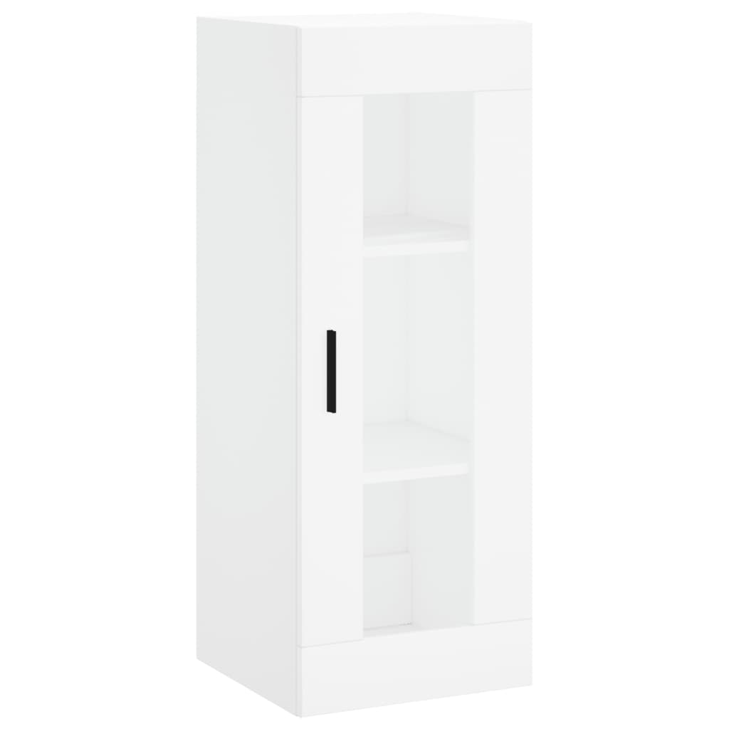 vidaXL Dulap înalt, alb, 34,5x34x180 cm, lemn prelucrat vidaXL Dulap înalt, alb, 34,5x34x180 cm, lemn prelucrat