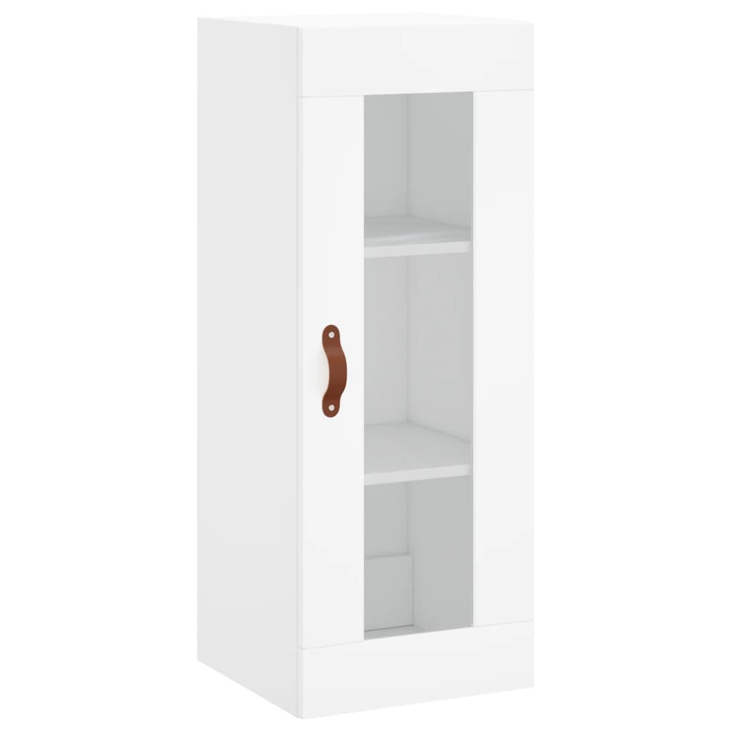 vidaXL Dulap înalt, alb, 34,5x34x180 cm, lemn prelucrat vidaXL Dulap înalt, alb, 34,5x34x180 cm, lemn prelucrat