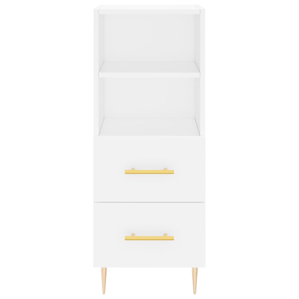 vidaXL Dulap înalt, alb, 34,5x34x180 cm, lemn prelucrat vidaXL Dulap înalt, alb, 34,5x34x180 cm, lemn prelucrat