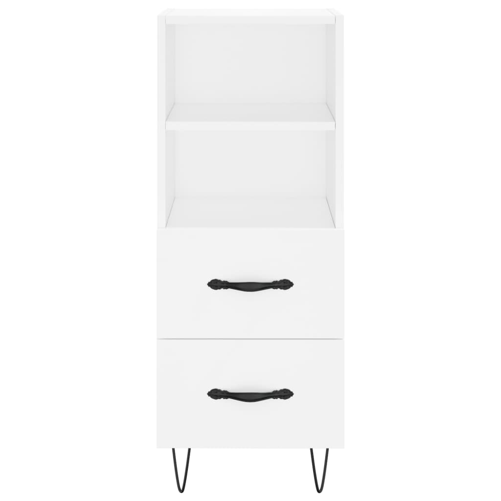vidaXL Dulap înalt, alb, 34,5x34x180 cm, lemn prelucrat vidaXL Dulap înalt, alb, 34,5x34x180 cm, lemn prelucrat