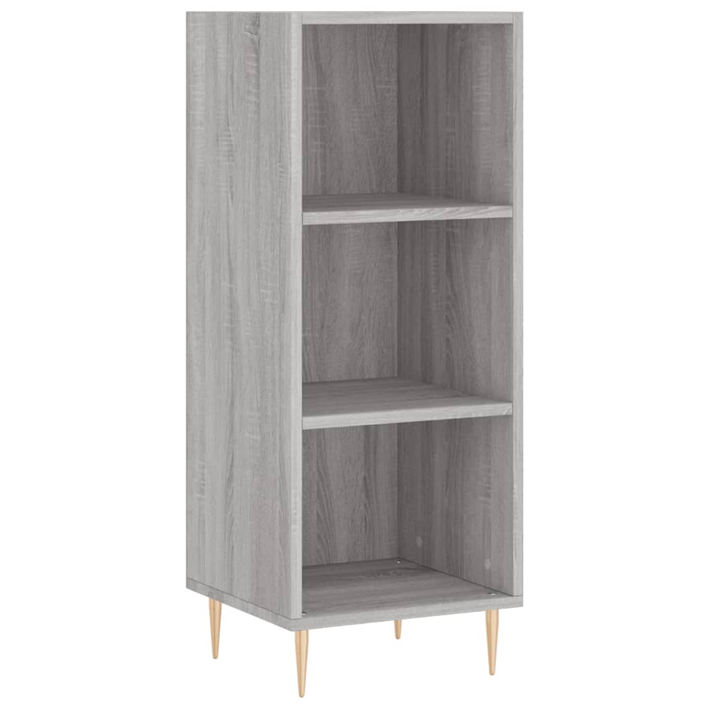 vidaXL Dulap înalt, gri sonoma, 34,5x34x180 cm, lemn prelucrat