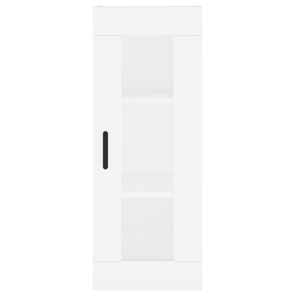 vidaXL Dulap înalt, alb, 34,5x34x180 cm, lemn prelucrat vidaXL Dulap înalt, alb, 34,5x34x180 cm, lemn prelucrat