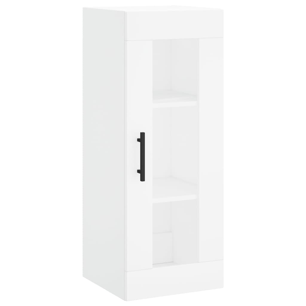 vidaXL Dulap înalt, alb, 34,5x34x180 cm, lemn prelucrat vidaXL Dulap înalt, alb, 34,5x34x180 cm, lemn prelucrat