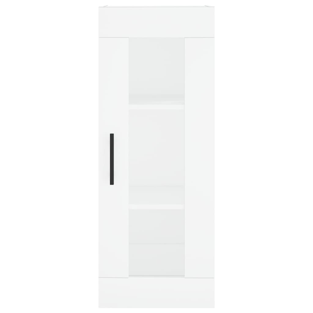 vidaXL Dulap înalt, alb, 34,5x34x180 cm, lemn prelucrat vidaXL Dulap înalt, alb, 34,5x34x180 cm, lemn prelucrat