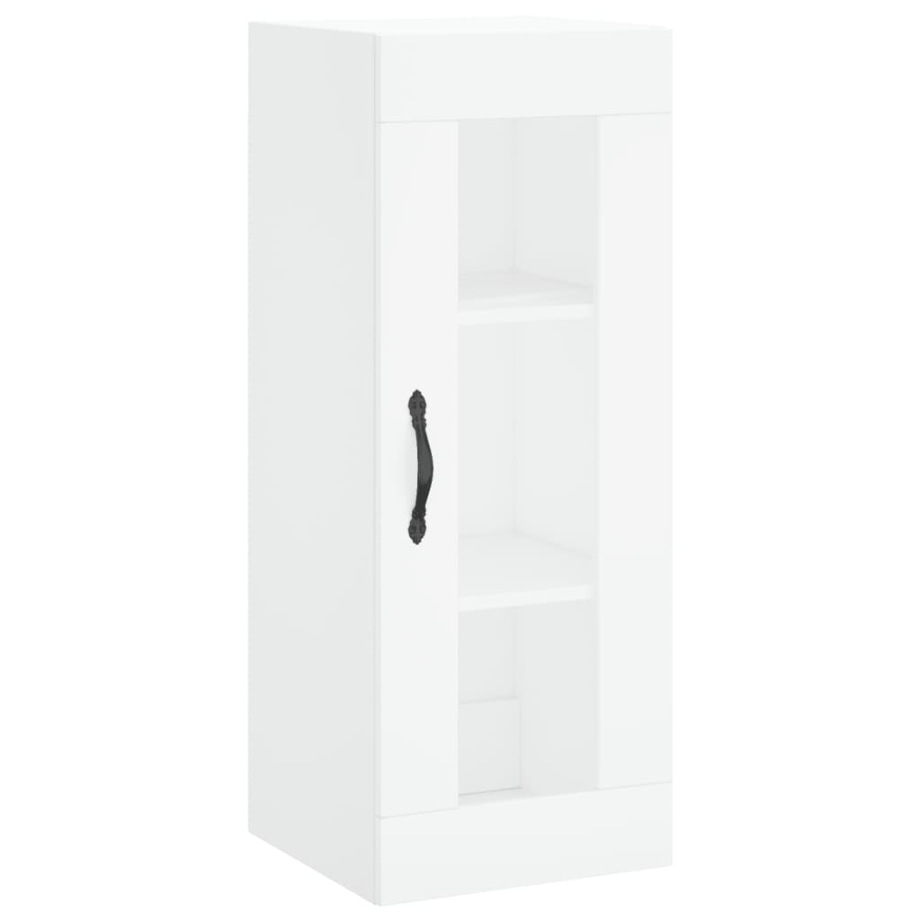 vidaXL Dulap înalt, alb, 34,5x34x180 cm, lemn prelucrat vidaXL Dulap înalt, alb, 34,5x34x180 cm, lemn prelucrat