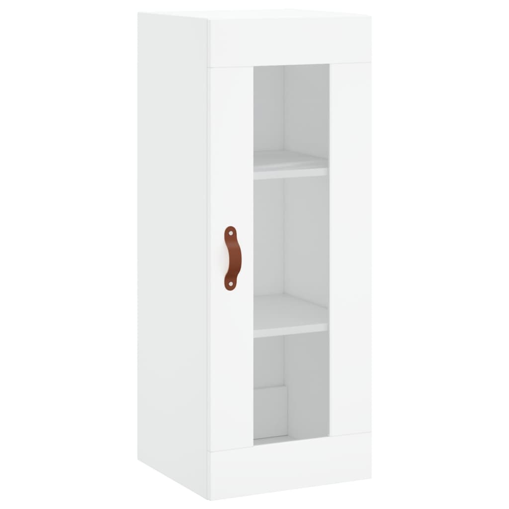vidaXL Dulap înalt, alb, 34,5x34x180 cm, lemn prelucrat vidaXL Dulap înalt, alb, 34,5x34x180 cm, lemn prelucrat