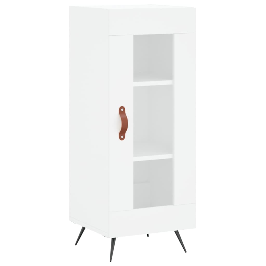 vidaXL Dulap înalt, alb, 34,5x34x180 cm, lemn prelucrat vidaXL Dulap înalt, alb, 34,5x34x180 cm, lemn prelucrat