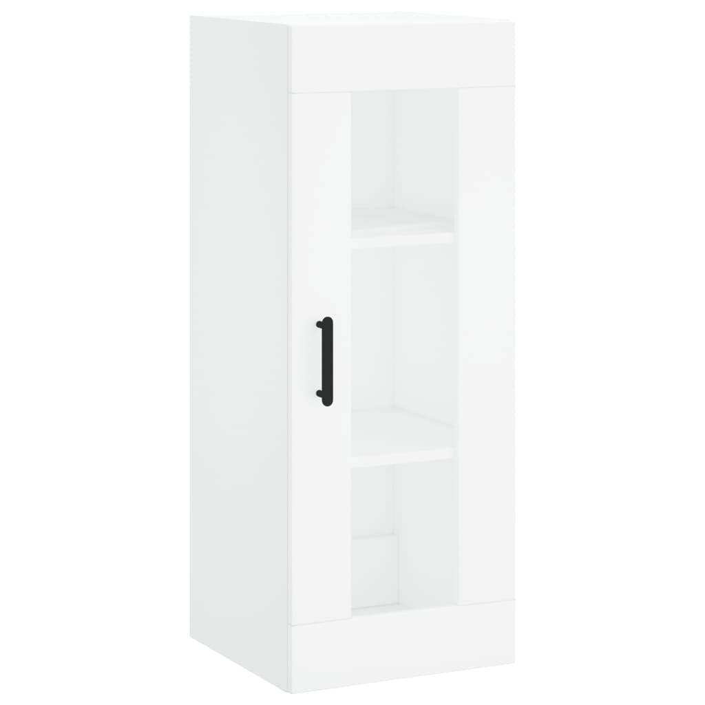 vidaXL Dulap înalt, alb, 34,5x34x180 cm, lemn prelucrat vidaXL Dulap înalt, alb, 34,5x34x180 cm, lemn prelucrat