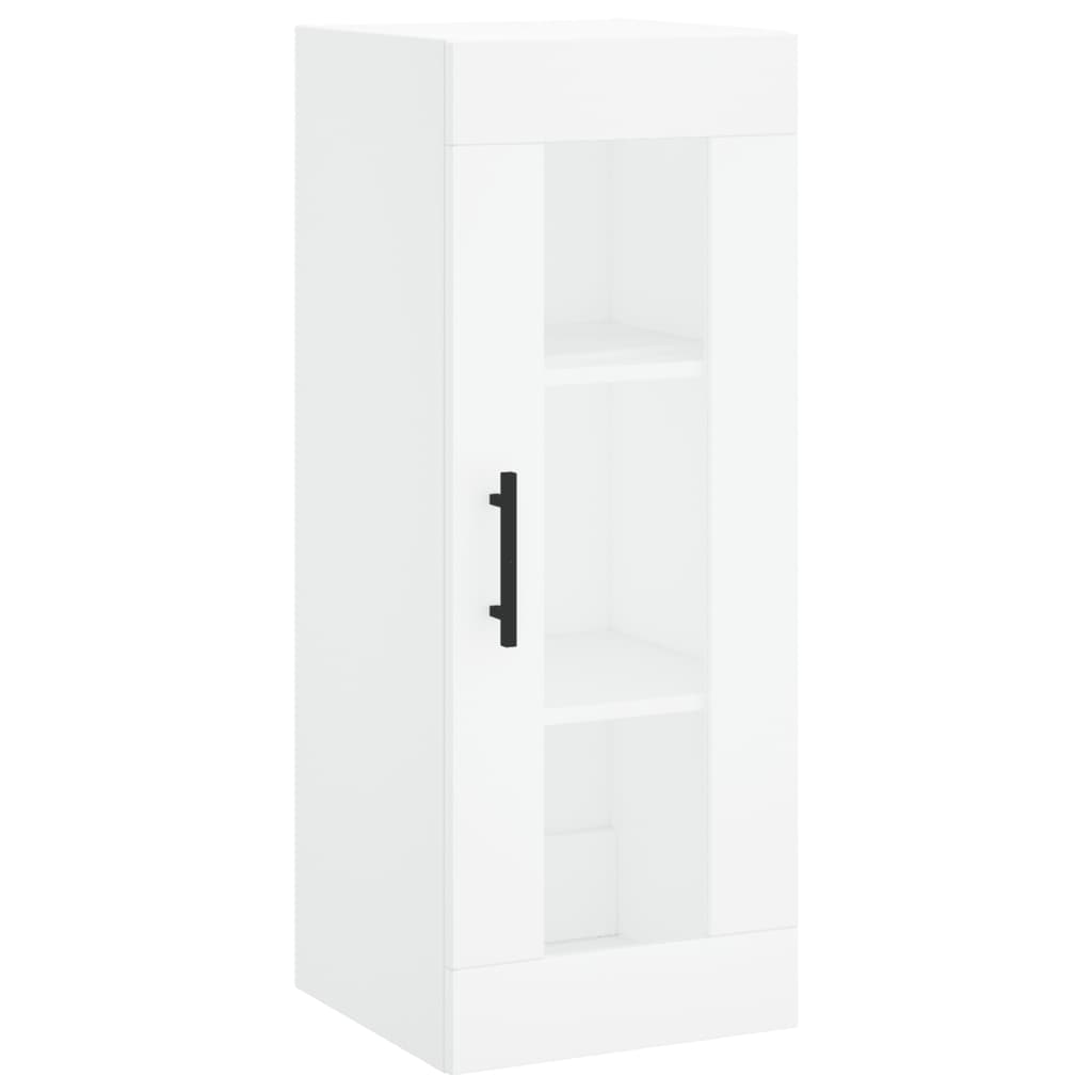 vidaXL Dulap înalt, alb, 34,5x34x180 cm, lemn prelucrat vidaXL Dulap înalt, alb, 34,5x34x180 cm, lemn prelucrat
