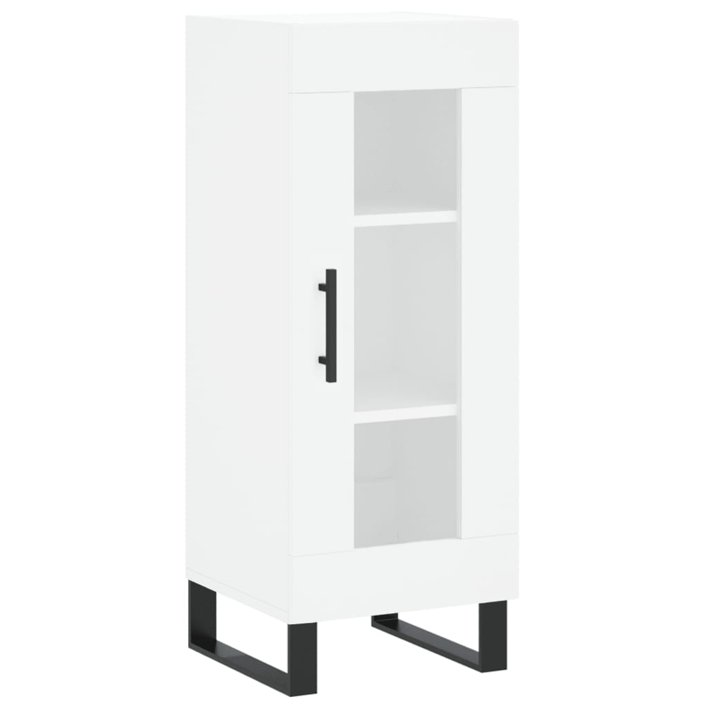 vidaXL Dulap înalt, alb, 34,5x34x180 cm, lemn prelucrat vidaXL Dulap înalt, alb, 34,5x34x180 cm, lemn prelucrat