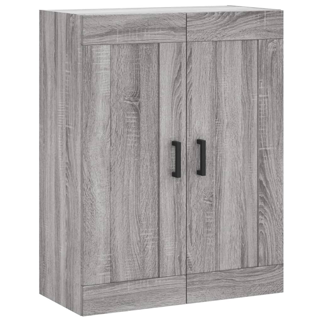 vidaXL Dulap înalt, gri sonoma, 69,5x34x180 cm, lemn compozit