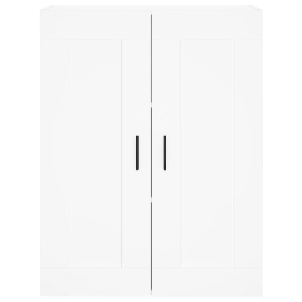 vidaXL Dulap înalt, alb, 69,5x34x180 cm, lemn compozit