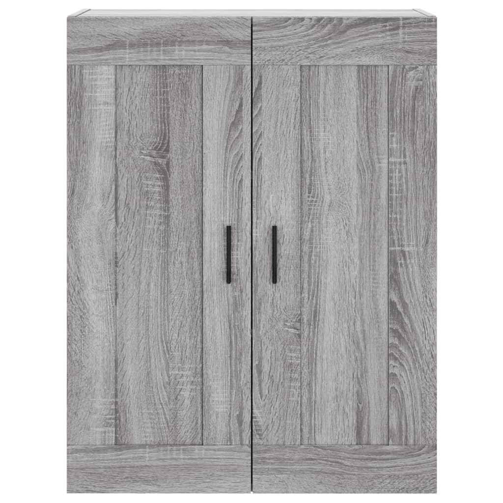 vidaXL Dulap înalt, gri sonoma, 69,5x34x180 cm, lemn compozit