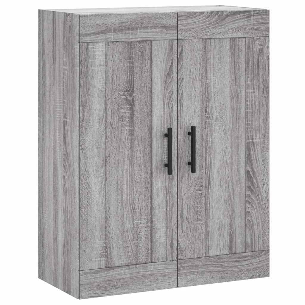 vidaXL Dulap înalt, gri sonoma, 69,5x34x180 cm, lemn compozit