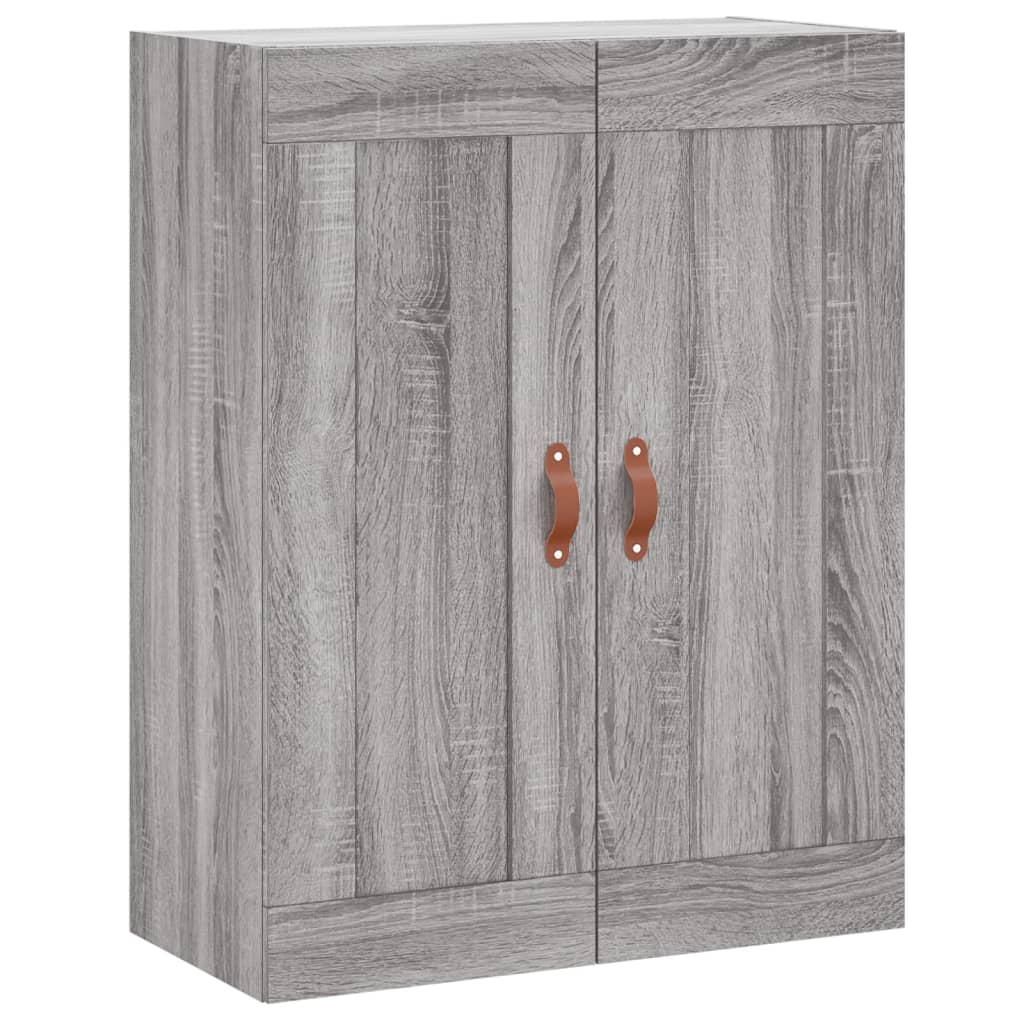 vidaXL Dulap înalt, gri sonoma, 69,5x34x180 cm, lemn compozit