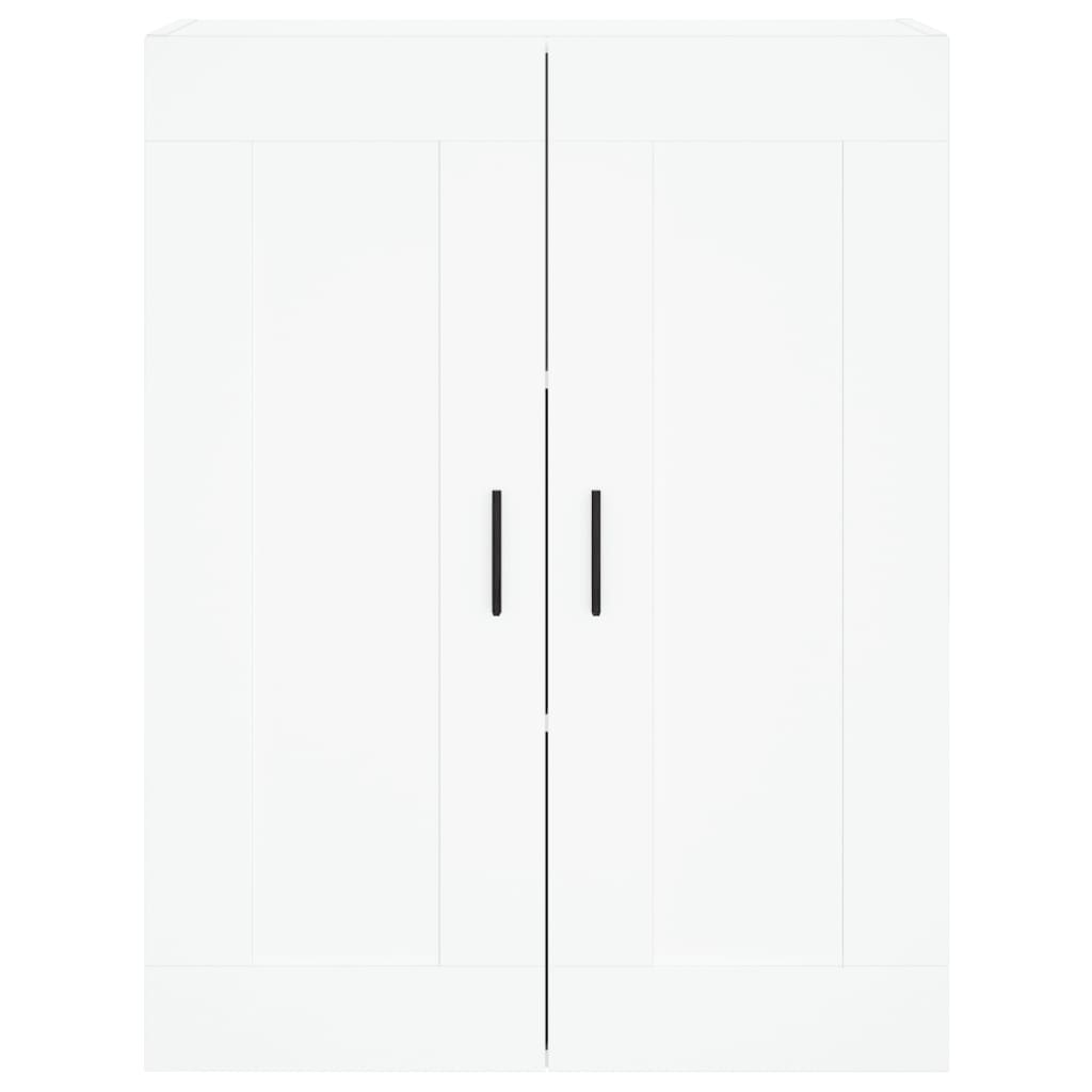 vidaXL Dulap înalt, alb, 69,5x34x180 cm, lemn compozit
