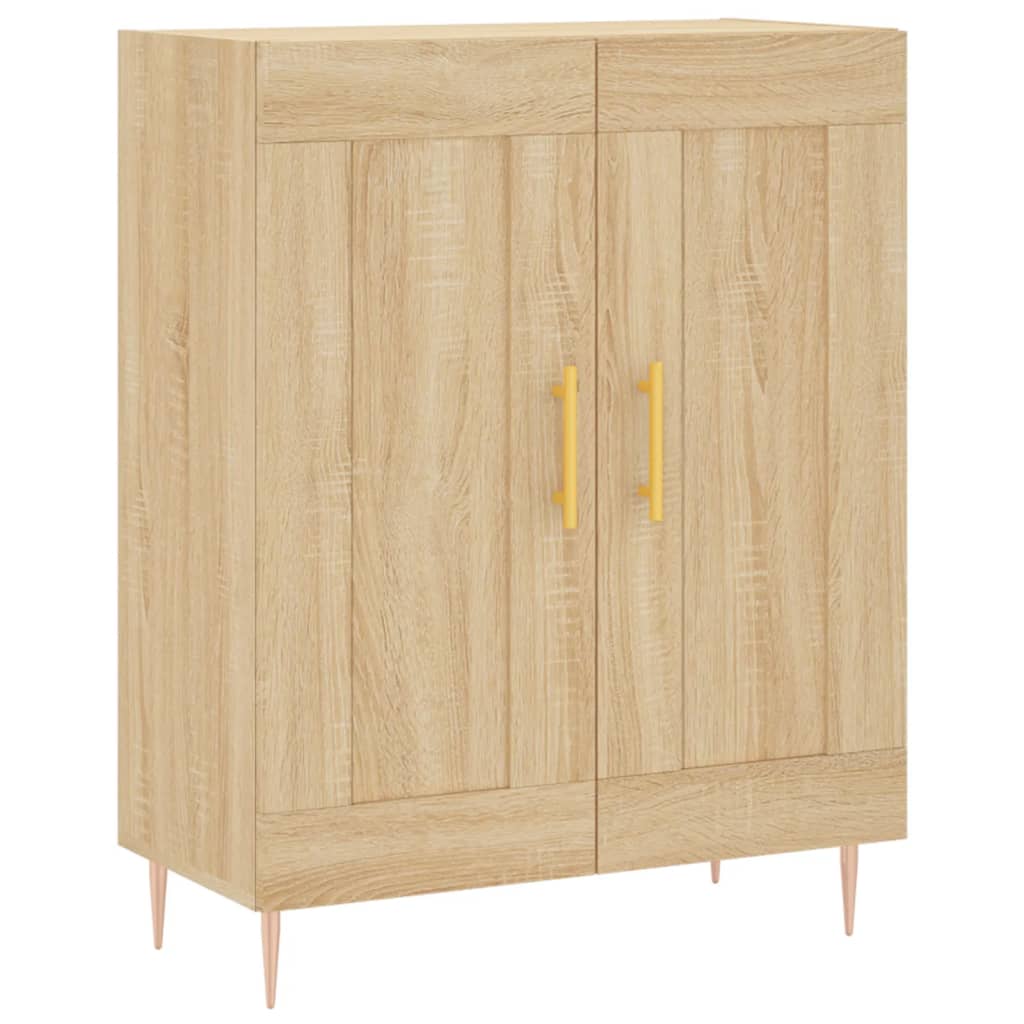 vidaXL Dulap înalt, stejar sonoma, 69,5x34x180 cm, lemn compozit