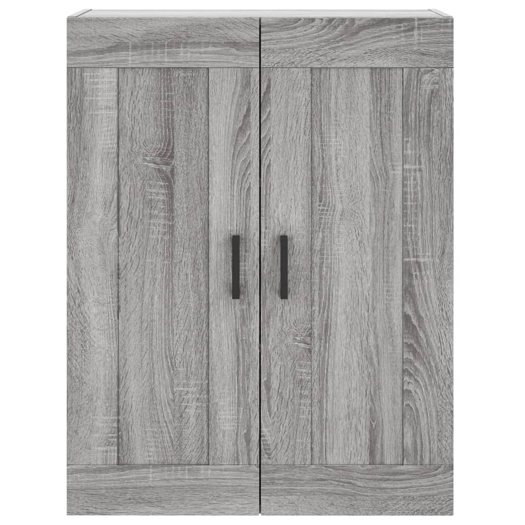 vidaXL Dulap înalt, gri sonoma, 69,5x34x180 cm, lemn compozit