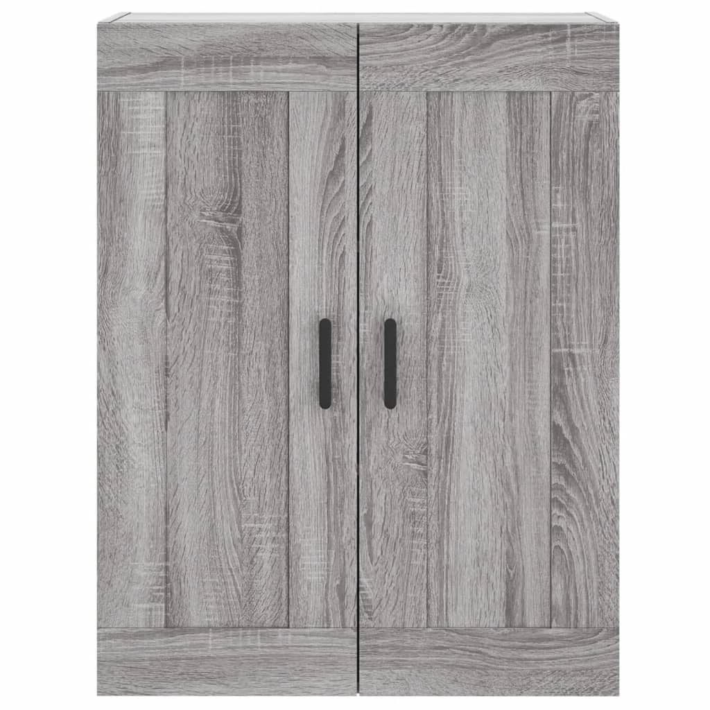 vidaXL Dulap înalt, gri sonoma, 69,5x34x180 cm, lemn compozit vidaXL Dulap înalt, gri sonoma, 69,5x34x180 cm, lemn compozit