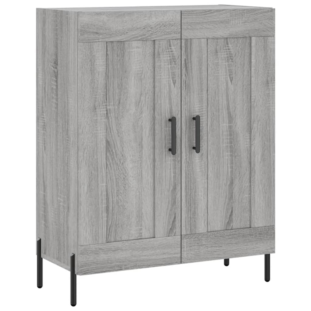 vidaXL Dulap înalt, gri sonoma, 69,5x34x180 cm, lemn compozit vidaXL Dulap înalt, gri sonoma, 69,5x34x180 cm, lemn compozit
