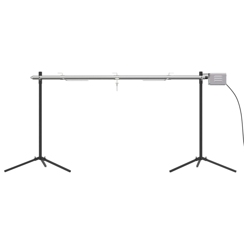 vidaXL Grill automat cu motor, 150x46,5x82,5 cm, oțel inoxidabil vidaXL Grill automat cu motor, 150x46,5x82,5 cm, oțel inoxidabil