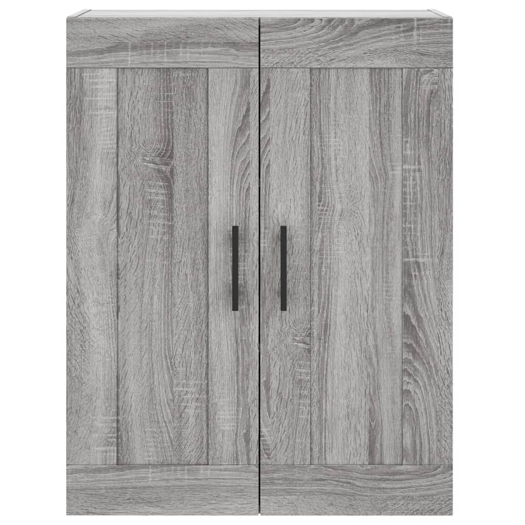 vidaXL Dulap înalt, gri sonoma, 69,5x34x180 cm, lemn compozit