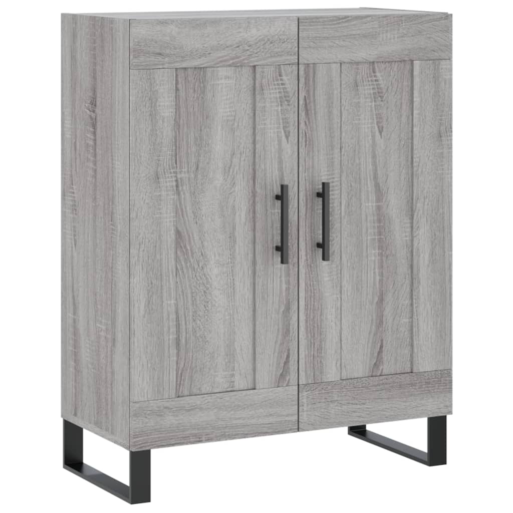 vidaXL Dulap înalt, gri sonoma, 69,5x34x180 cm, lemn compozit