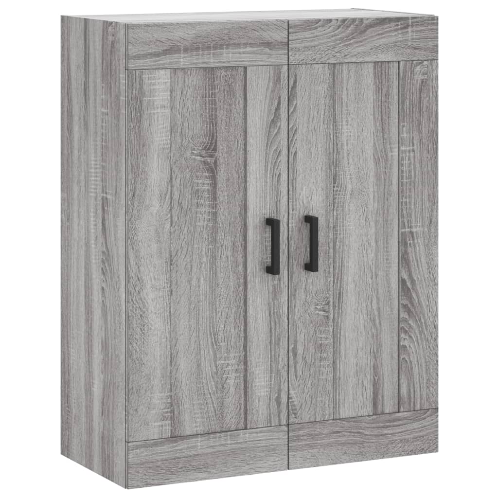 vidaXL Dulap înalt, gri sonoma, 69,5x34x180 cm, lemn compozit