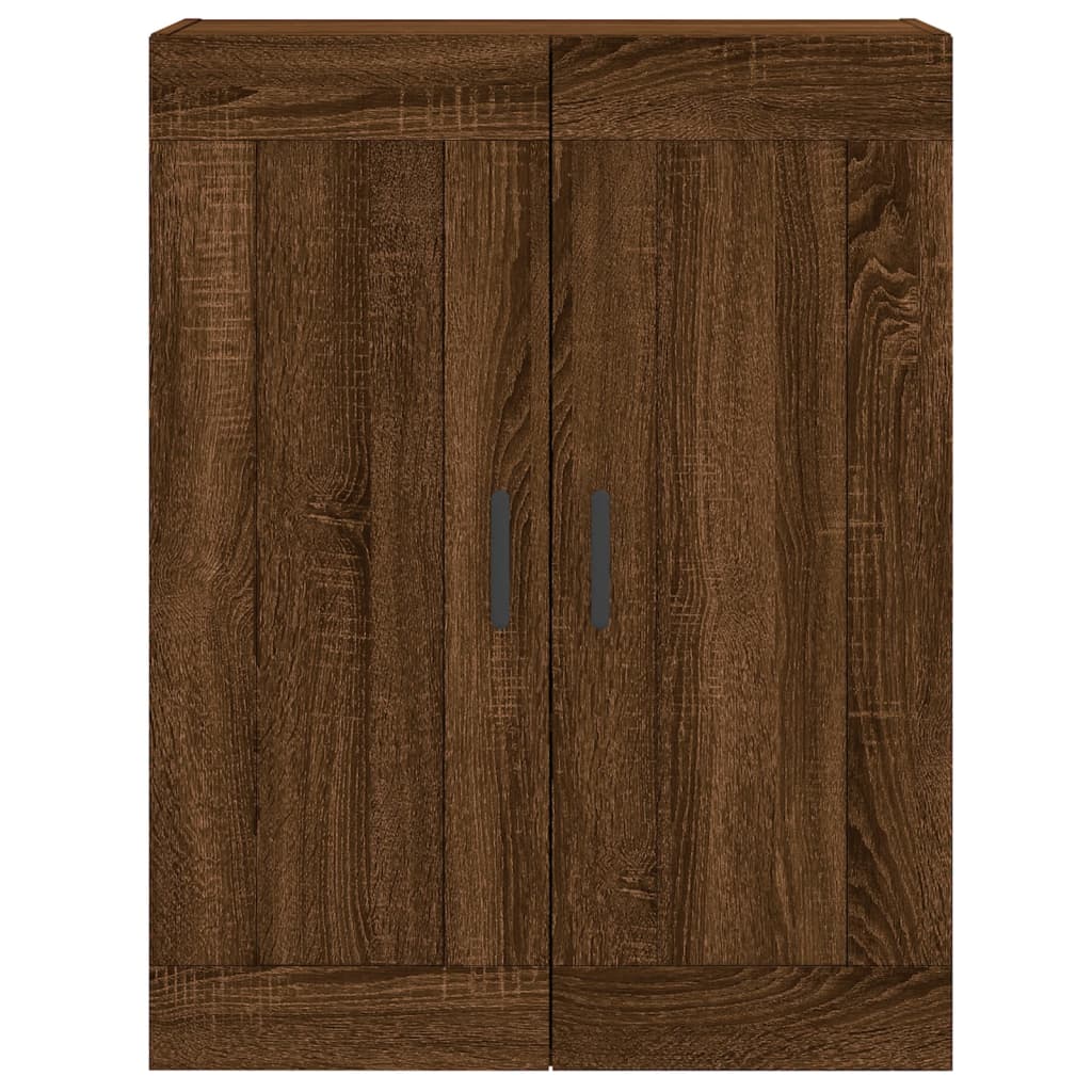 vidaXL Dulap înalt, stejar maro, 69,5x34x180 cm, lemn compozit