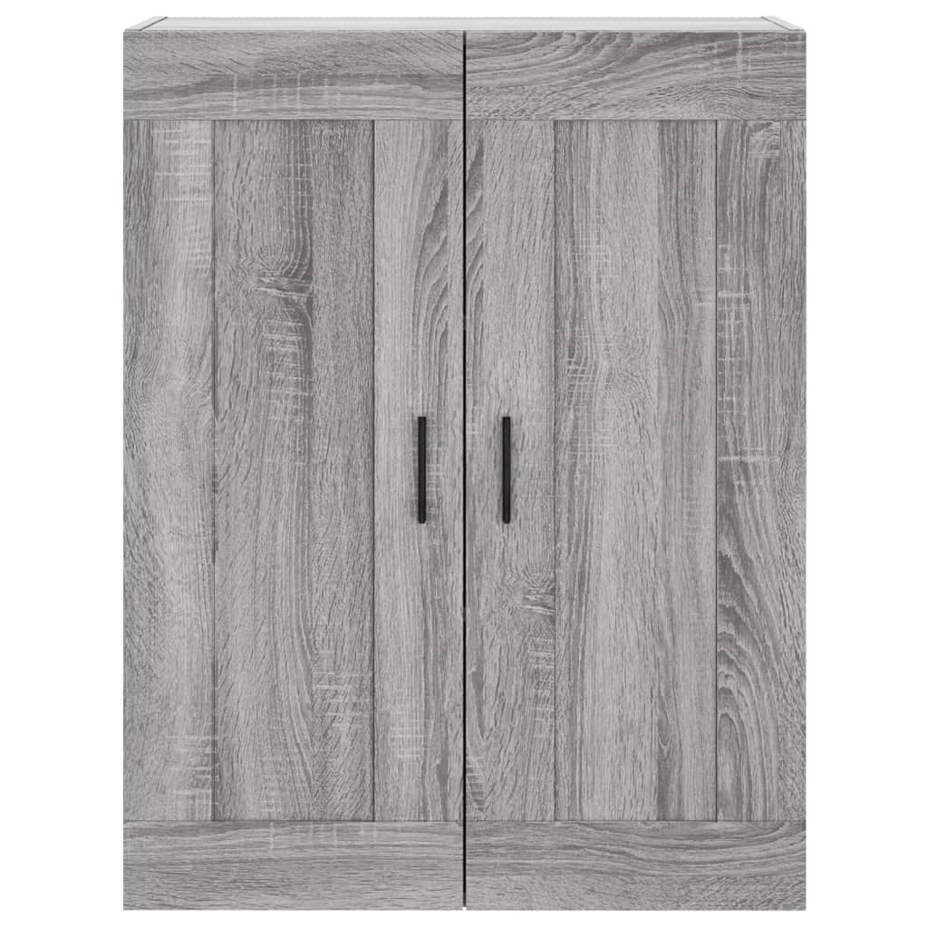 vidaXL Dulap înalt, gri sonoma, 69,5x34x180 cm, lemn compozit