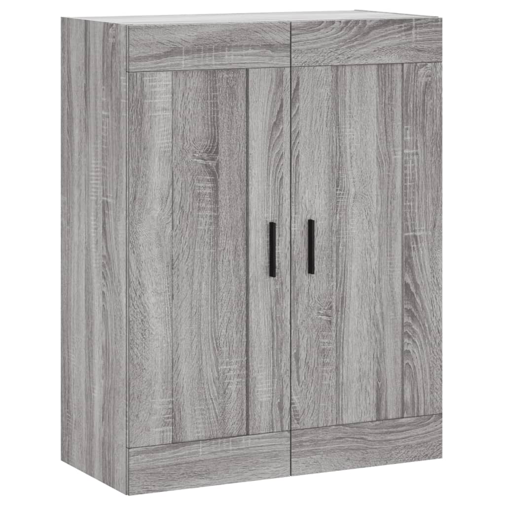 vidaXL Dulap înalt, gri sonoma, 69,5x34x180 cm, lemn compozit