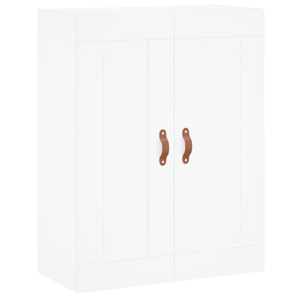 vidaXL Dulap înalt, alb, 69,5x34x180 cm, lemn compozit vidaXL Dulap înalt, alb, 69,5x34x180 cm, lemn compozit