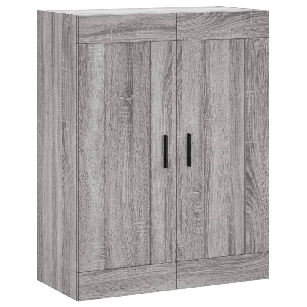 vidaXL Dulap înalt, gri sonoma, 69,5x34x180 cm, lemn compozit