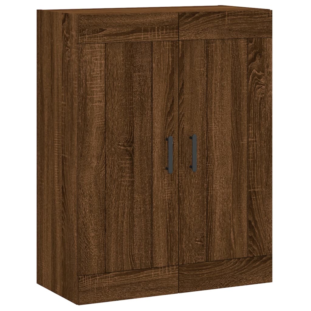vidaXL Dulap înalt, stejar maro, 69,5x34x180 cm, lemn compozit