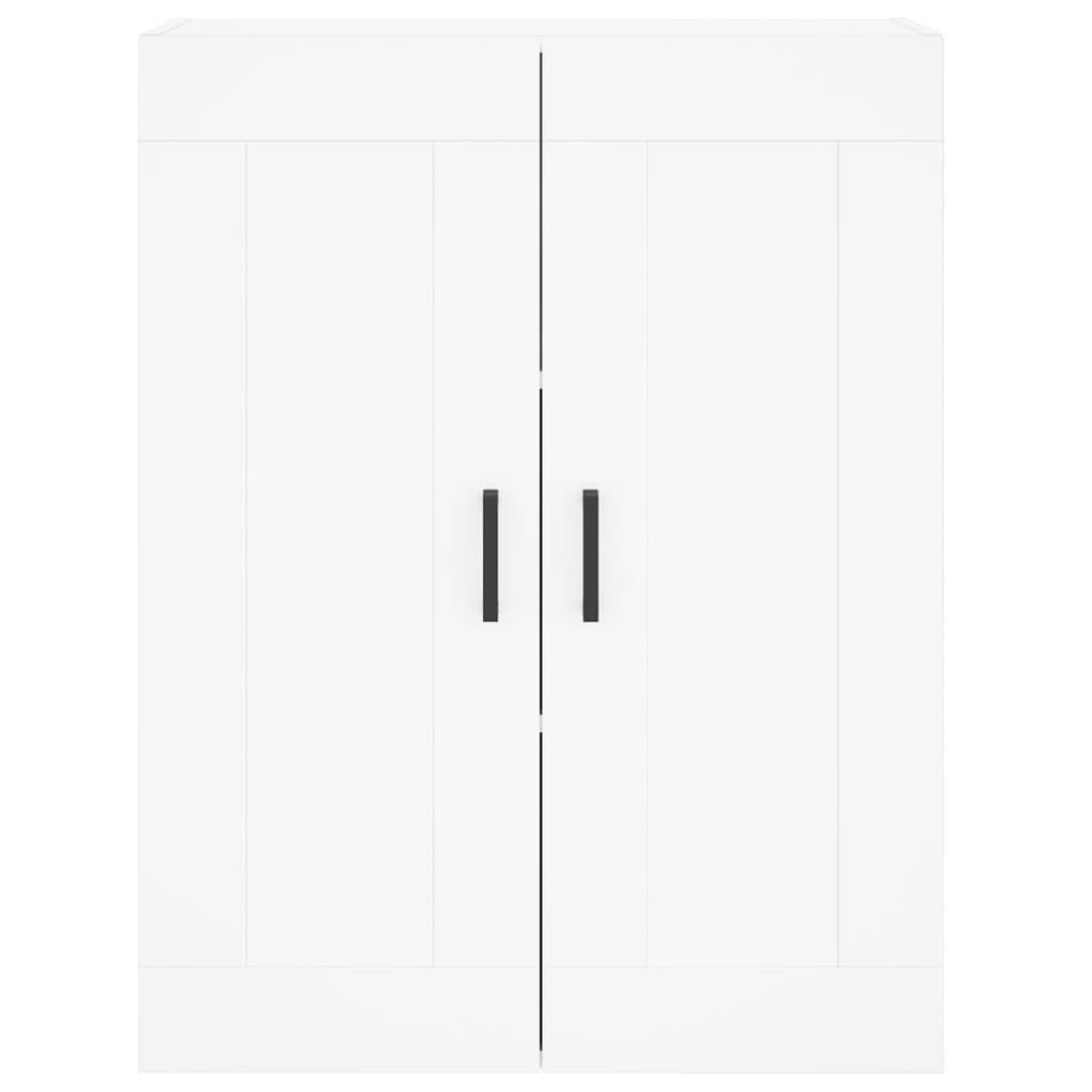 vidaXL Dulap înalt, alb, 69,5x34x180 cm, lemn compozit