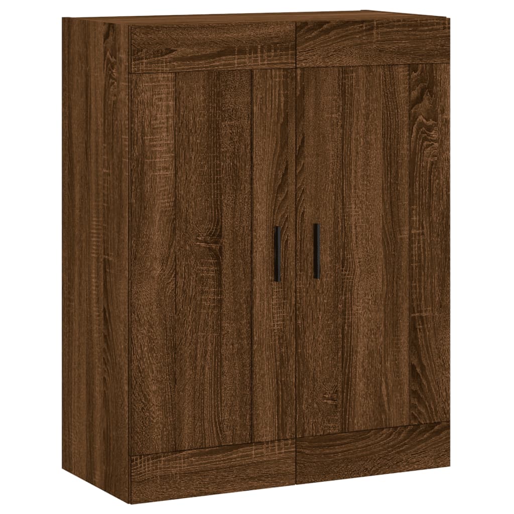 vidaXL Dulap înalt, stejar maro, 69,5x34x180 cm, lemn compozit vidaXL Dulap înalt, stejar maro, 69,5x34x180 cm, lemn compozit