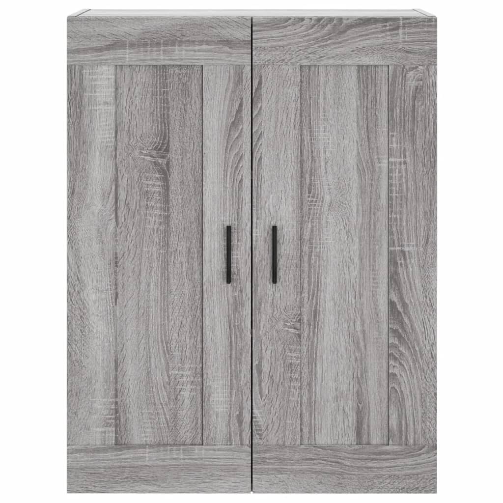 vidaXL Dulap înalt, gri sonoma, 69,5x34x180 cm, lemn compozit