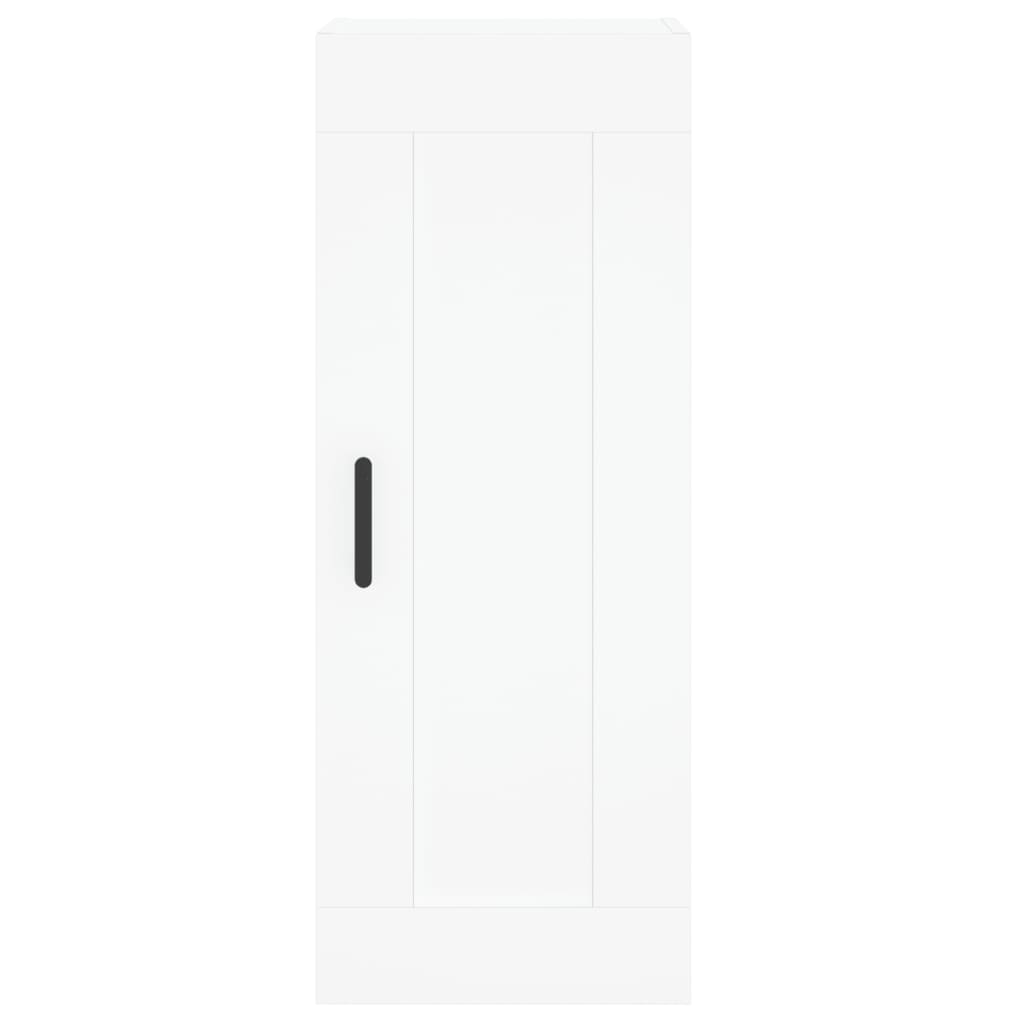 vidaXL Dulap înalt, alb, 34,5x34x180 cm, lemn prelucrat vidaXL Dulap înalt, alb, 34,5x34x180 cm, lemn prelucrat