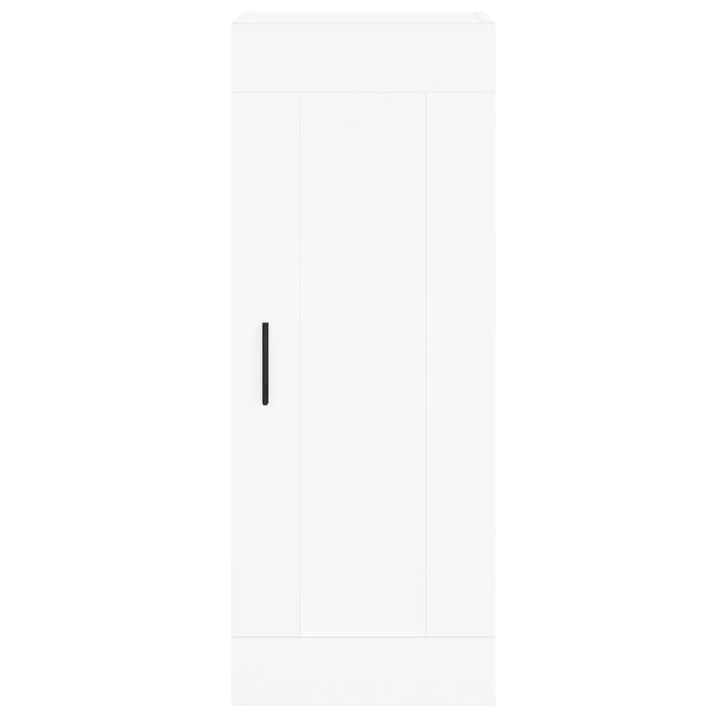 vidaXL Dulap înalt, alb, 34,5x34x180 cm, lemn prelucrat vidaXL Dulap înalt, alb, 34,5x34x180 cm, lemn prelucrat