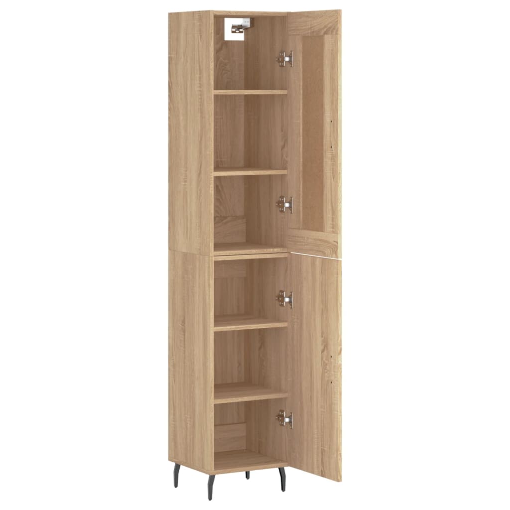 vidaXL Dulap înalt, stejar sonoma, 34,5x34x180 cm, lemn prelucrat vidaXL Dulap înalt, stejar sonoma, 34,5x34x180 cm, lemn prelucrat