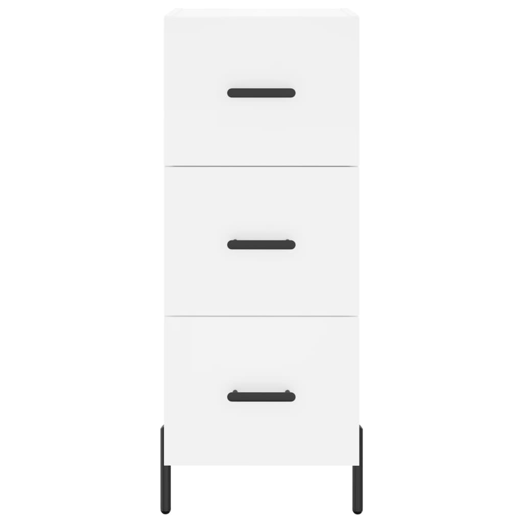 vidaXL Dulap înalt, alb, 34,5x34x180 cm, lemn prelucrat vidaXL Dulap înalt, alb, 34,5x34x180 cm, lemn prelucrat