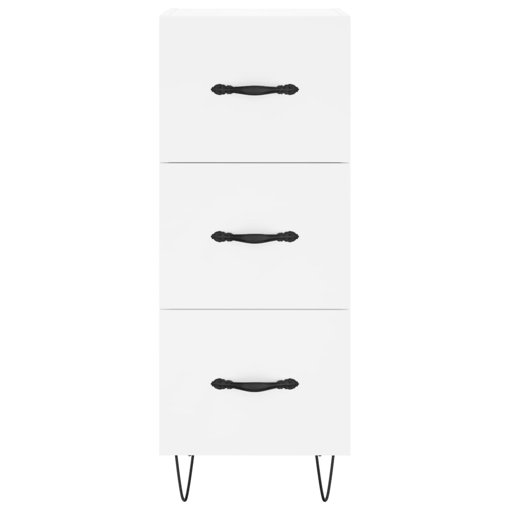 vidaXL Dulap înalt, alb, 34,5x34x180 cm, lemn prelucrat vidaXL Dulap înalt, alb, 34,5x34x180 cm, lemn prelucrat