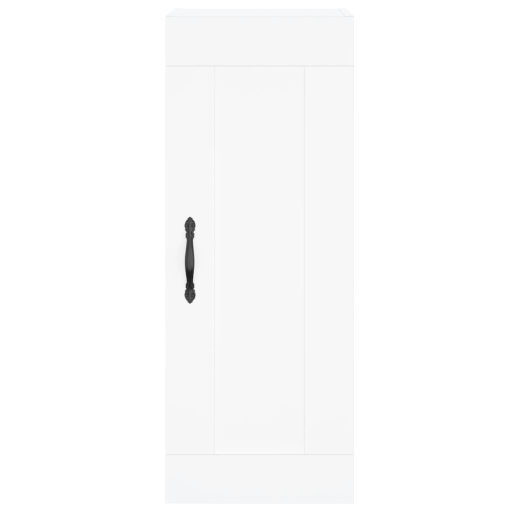 vidaXL Dulap înalt, alb, 34,5x34x180 cm, lemn prelucrat vidaXL Dulap înalt, alb, 34,5x34x180 cm, lemn prelucrat