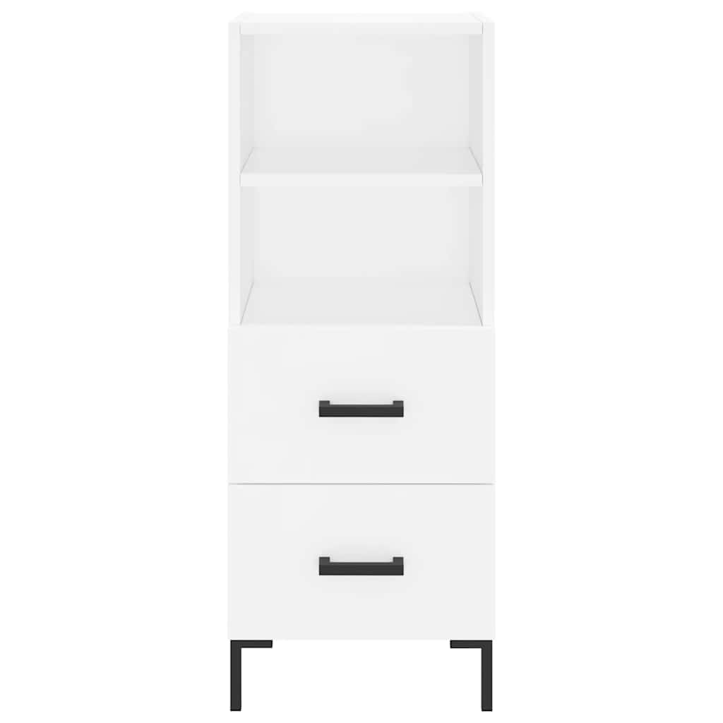 vidaXL Dulap înalt, alb, 34,5x34x180 cm, lemn prelucrat vidaXL Dulap înalt, alb, 34,5x34x180 cm, lemn prelucrat