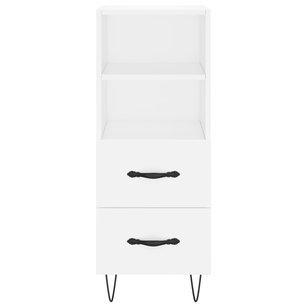vidaXL Dulap înalt, alb, 34,5x34x180 cm, lemn prelucrat vidaXL Dulap înalt, alb, 34,5x34x180 cm, lemn prelucrat