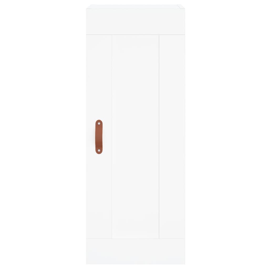 vidaXL Dulap înalt, alb, 34,5x34x180 cm, lemn prelucrat vidaXL Dulap înalt, alb, 34,5x34x180 cm, lemn prelucrat